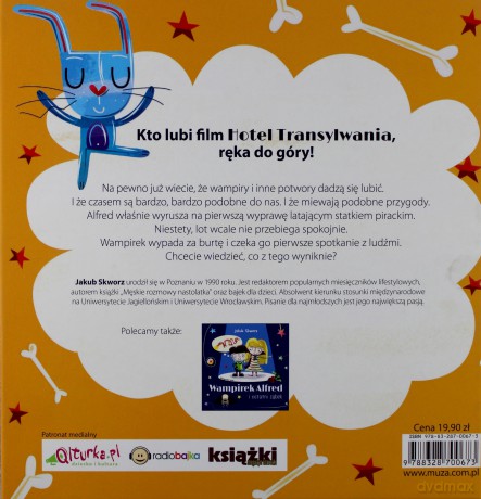 Wampirek Alfred i pierwsza podróż [KSIĄŻKA]