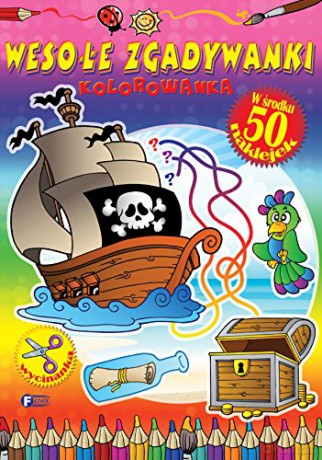 Wesołe zgadywanki. Kolorowanka [KSIĄŻKA]