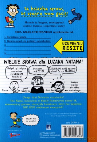 Zapiski luzaka 7. Pogromca nudy [KSIĄŻKA]