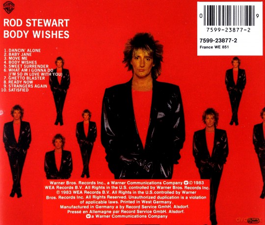 Rod Stewart: Body Wishes [CD]