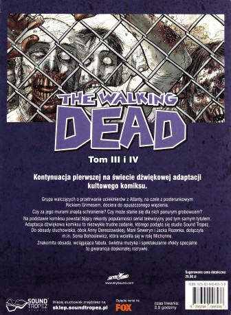 Żywe Trupy (Tom 3 i 4) [AUDIOBOOK] [CD-MP3]