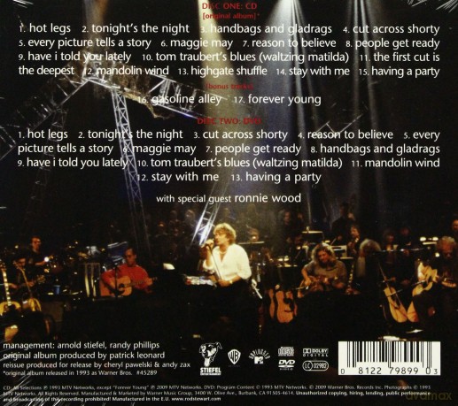 Rod Stewart: Unplugged...And Seated (digipack) [CD]+[DVD]