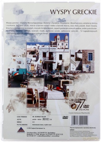 Podróże marzeń. Wyspy greckie [3DVD]