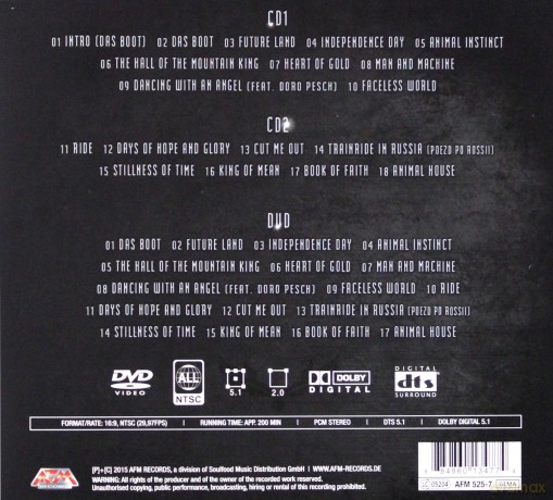 U.D.O.: Navy Metal Night [2CD]+[DVD]