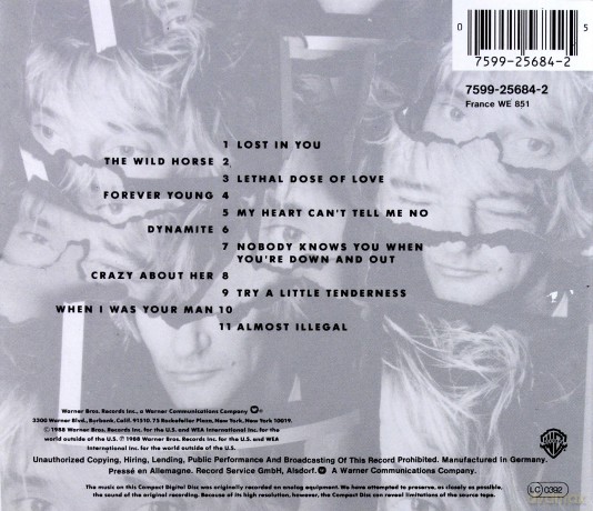 Rod Stewart: Out Of Order [CD]