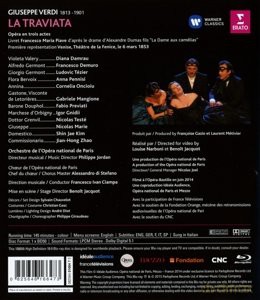 Diana Damrau & Orchestre Et Choeur De L'opera National De Paris & Francesco Ivan Ciampa: Verdi: La Traviata Opera National De Paris / Bastille [Blu-Ray]