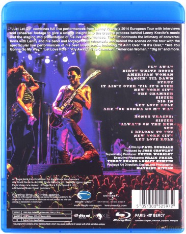 Lenny Kravitz: Just Let Go - Lenny Kravitz Live [Blu-Ray]