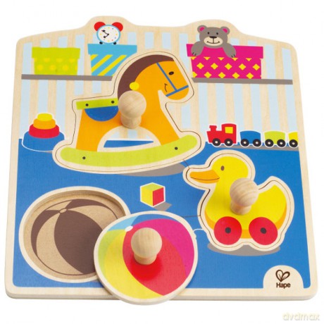 HAPE Moje Zabawki puzzle