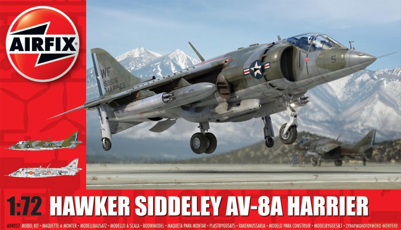 AIRFIX Bae Hawker siddeley Harrier av8a [MODELARSTWO]