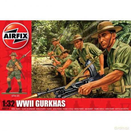 AIRFIX WWII Gurkhas [MODELARSTWO]