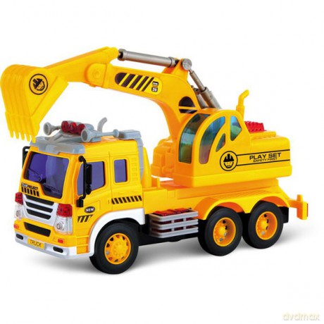 ANEK Auto budowlane światłodźwięk 1:16 [MODELARSTWO]