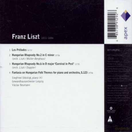 Stoeckigt/Neumann/Gol: Liszt: Les Preludes,Hungarian Rh [CD]