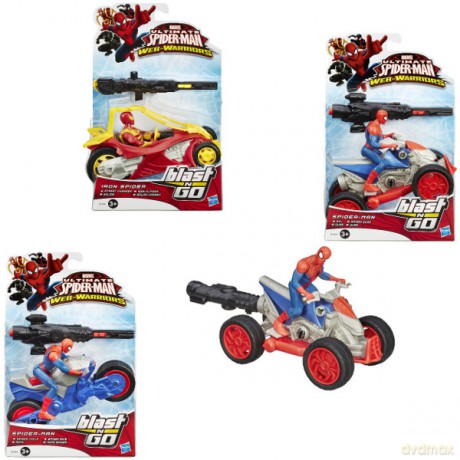 HASBRO Spider Man Ścigacze z wyrzutnią [FIGURKA]