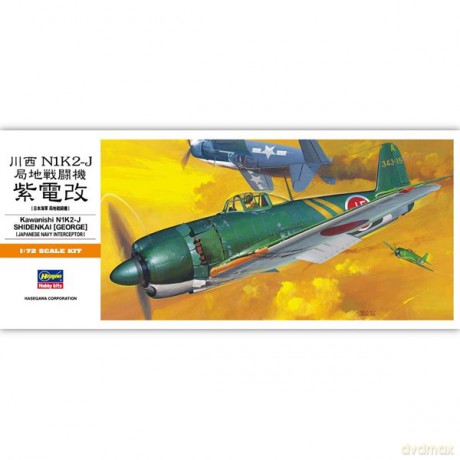 HASEGAWA Kawanishi N1K2J SHIDENKAI [MODELARSTWO]