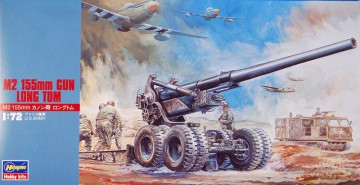 HASEGAWA M2 155mm Gun Long Tom [MODELARSTWO]