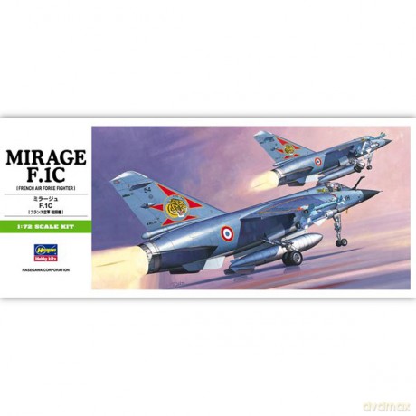 HASEGAWA Mirage F.1C [MODELARSTWO]
