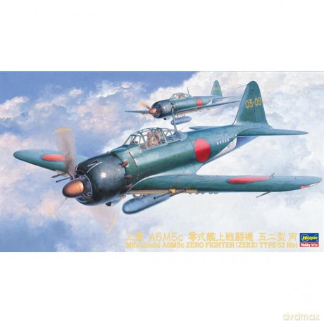 HASEGAWA Mitsubishi A6M5c Zero [MODELARSTWO]