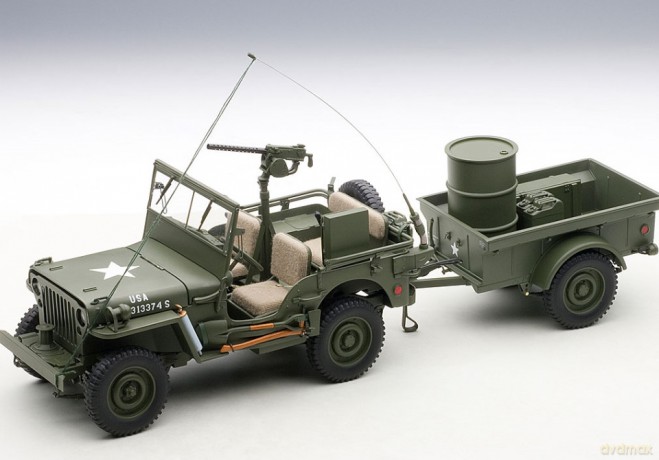 AUTOART Jeep Willys 1943 [MODELARSTWO]