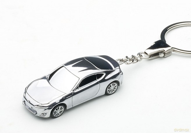 AUTOART Toyota 86 Aluminm Car Keychain