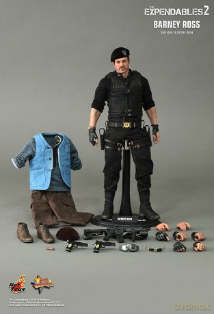 HOT TOYS Barney Ross The Expendables 2 [FIGURKA]