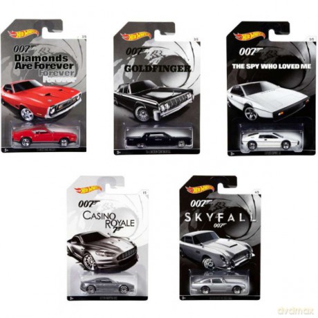 HOT WHEELS James Bond samochodzik [KLOCKI]