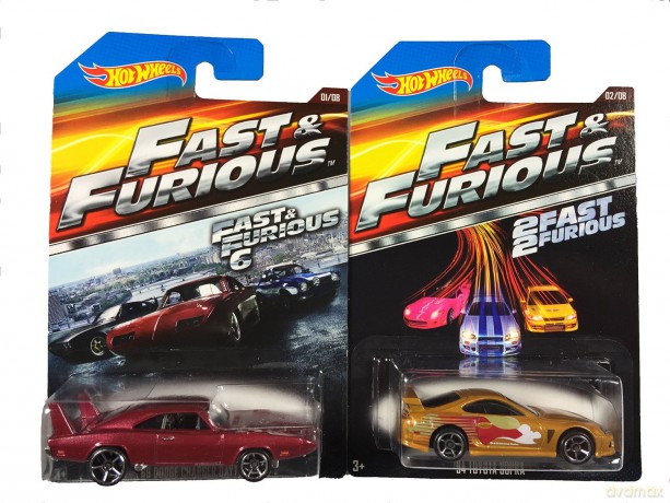 HOT WHEELS Szybcy i wściekli samochodzik [FIGURKA]