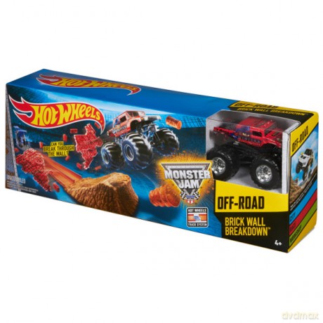 HOT WHEELS Zestaw Mur w gruzach