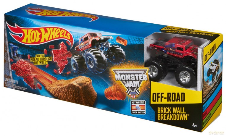 HOT WHEELS Zestaw Mur w gruzach