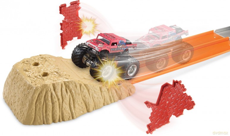HOT WHEELS Zestaw Mur w gruzach