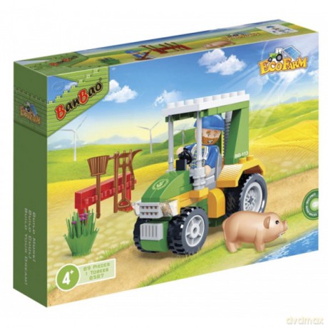 BANBAO Eko Farm Traktor 88 el. [KLOCKI]