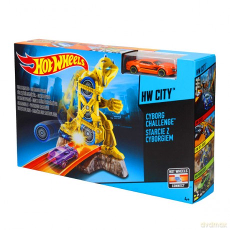 HOT WHEELS Zestaw torów cyborg