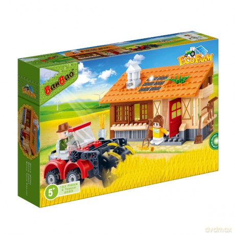 BANBAO Eko Farm Wiejski domek 162 el. [KLOCKI]