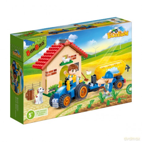 BANBAO Eko Farm Zagroda 185 el. [KLOCKI]