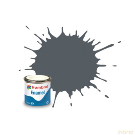 HUMBROL Farba Nr 125 Dark Grey 14 ml [MODELARSTWO]