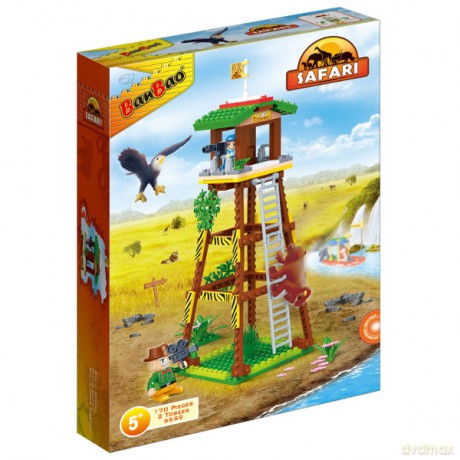 BANBAO Safari Ambona 176 el. [KLOCKI]