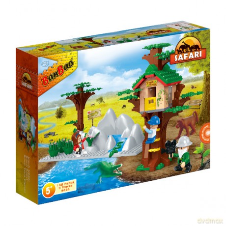 BANBAO Safari Przy wodospadzie 212 el. [KLOCKI]