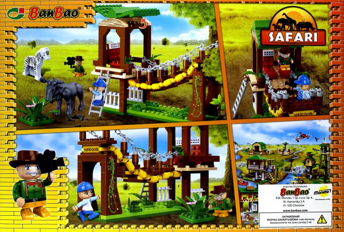 BANBAO Safari Punkt obserwacyjny 236 el. [KLOCKI]