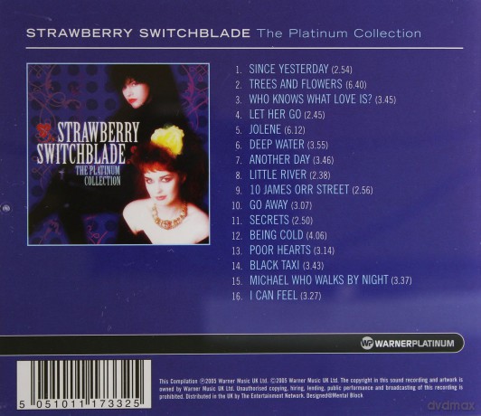 Strawberry Switchblade: The Platinum Collection [CD]