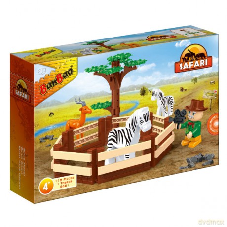 BANBAO Safari Wybieg 136 el. [KLOCKI]
