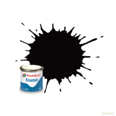 HUMBROL Farba Nr 85 Coal Black 14 ml [MODELARSTWO]