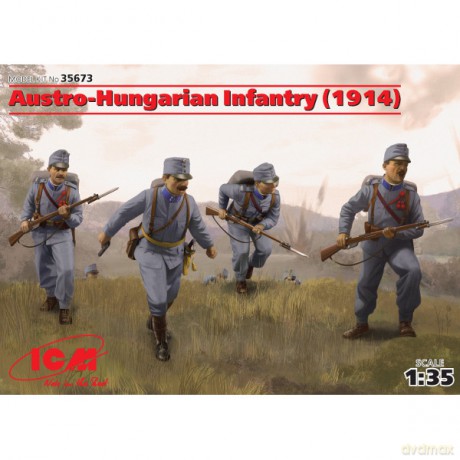 ICM AustroHungarian Infantry 1914 [MODELARSTWO]