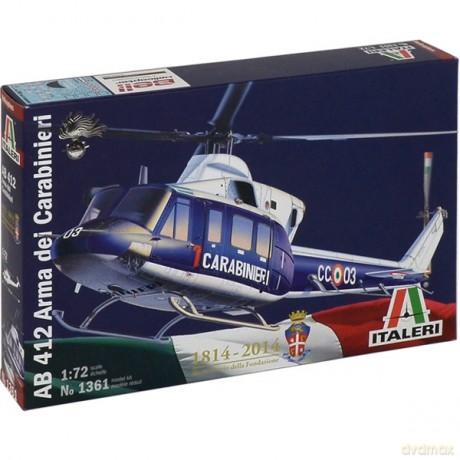 ITALERI AB 412 Arma Dei Carabinieri [MODELARSTWO]