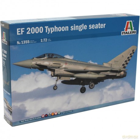 ITALERI EF2000 Typhoon single seater [MODELARSTWO]