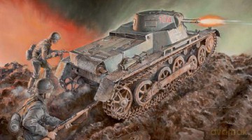 ITALERI Pz.Kpfw. I Ausf.B [MODELARSTWO]