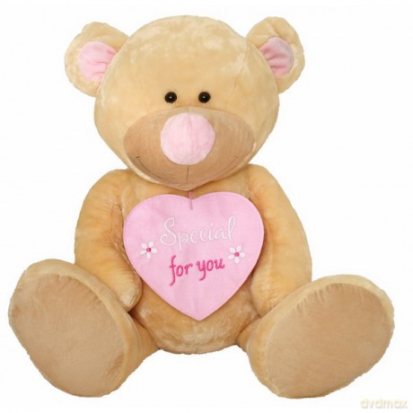BEPPE Miś Special for You 60 cm różowy