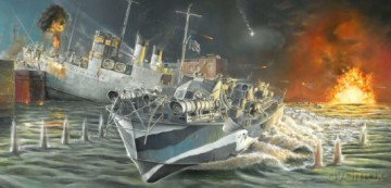 ITALERI Vosper MTB 74 St. Nazaire Raid [MODELARSTWO]