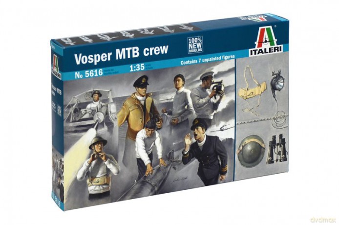 ITALERI Vosper MTB crew [MODELARSTWO]