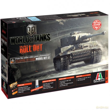 ITALERI World of Tanks Tiger I [MODELARSTWO]