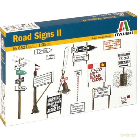 ITALERI WWII Road Signs [MODELARSTWO]