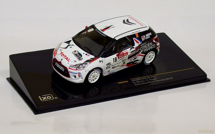 IXO Citroen DS3 R3 #18 K. Meeke [MODELARSTWO]